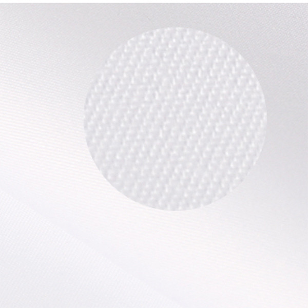 Wash And Wear White Cotton Fabric Swatch Breathable 132gsm 80/2s 130*100