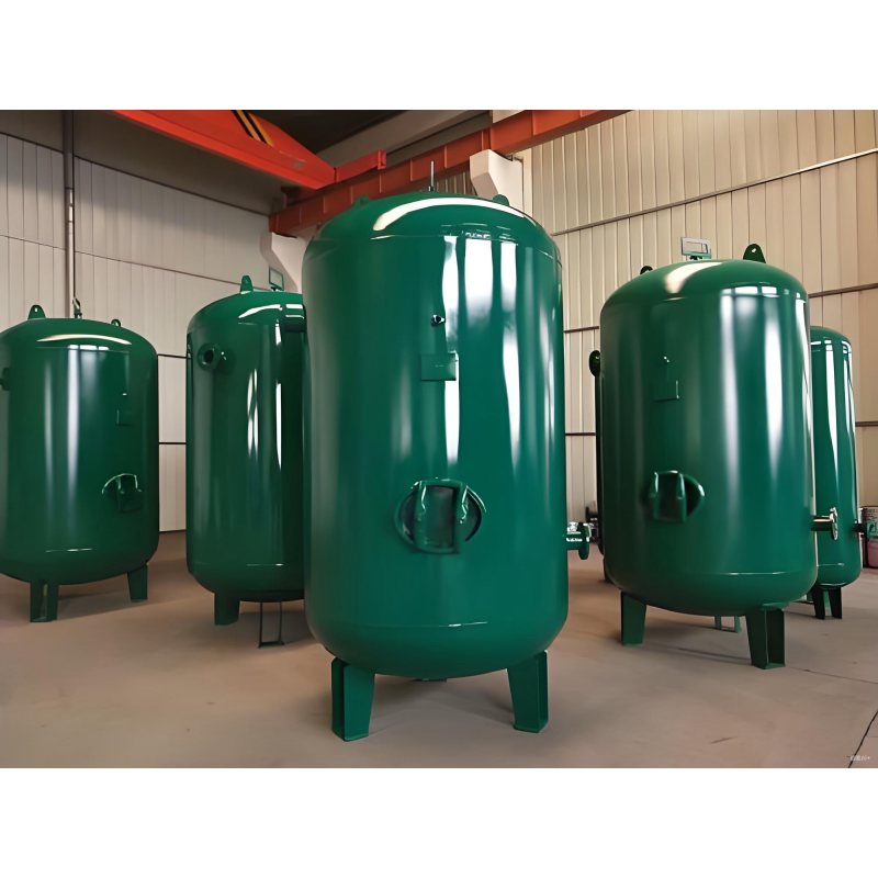 Gas storage tanks for process industries