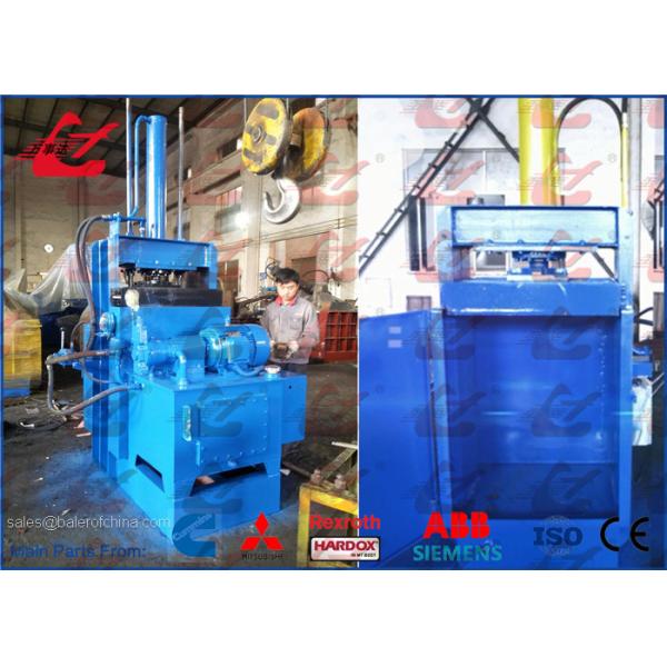 30 Tons Pressing Force Hydraulic Drum Crusher Machine , Barrel Compactor Machine 1800kg