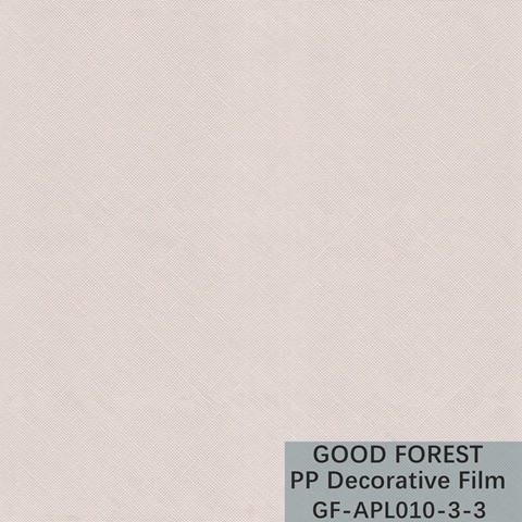 Customized PP Decorative Film 0.12-0.30mm Pure Color Series Matrix Grain