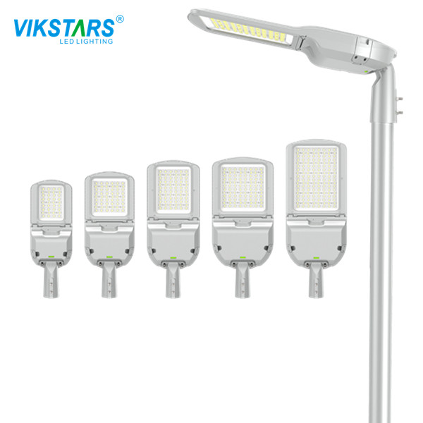 6000K Outdoor LED Street Lights 30w 120w 180w 250w 320w With Street Lighting Poles