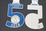 Unique Glitter Color Metal Award Medals For Sports / Custom Race Medals