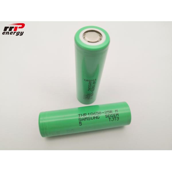 Power Tool 20A Lithium Phosphate Rechargeable Battery INR18650 25R One Year Guarantee