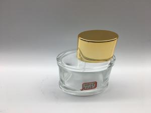  Oem Gradient Luxury Perfume Bottle Electroplating UV With Metallic Gold Atomizer Manufactures