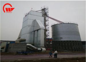 China 400 Ton Capacity Corn Dryer Machine For Maize Clean Hot Blast Heating Medium on sale