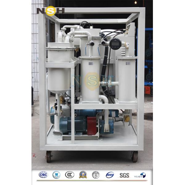 Demulsification Dehydration Lubricating Oil Purifier , Lube Oil Filtration Machine