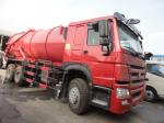 China brand SINO TRUK howo 6*4 vacuum sewage truck 266ph 16000L Sino vacuum