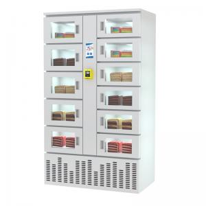  Automatic 24 Hours Cooling Vending Locker Cabinets Refrigerated Eggs Fruit Vegetable Basket Manufactures
