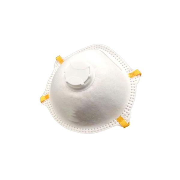 FFP1V Disposable Exhalation Valve Respirator Adjustable Noseclip Dust Resistant