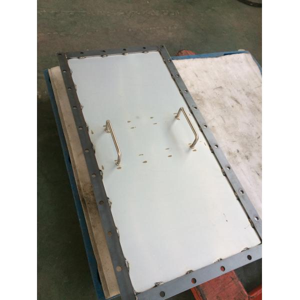 Fireproof Heat Insulating Door Panels Stainless Fabrication Custom Made
