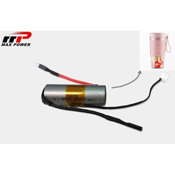 3.7V 18500 Li Ion Rechargeable Battery Pack Quick Discharge 10C 12A