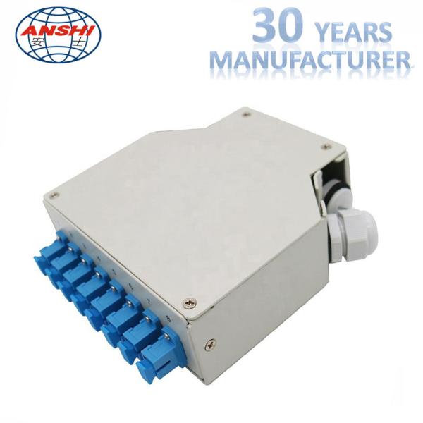SC capacity Fiber Optic Distribution Box Metal Material fiber optic terminal box