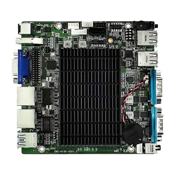 Nano ITX Industrial Embedded Motherboard 12x12cm J1900 Fanless Mini Computer Mainboard