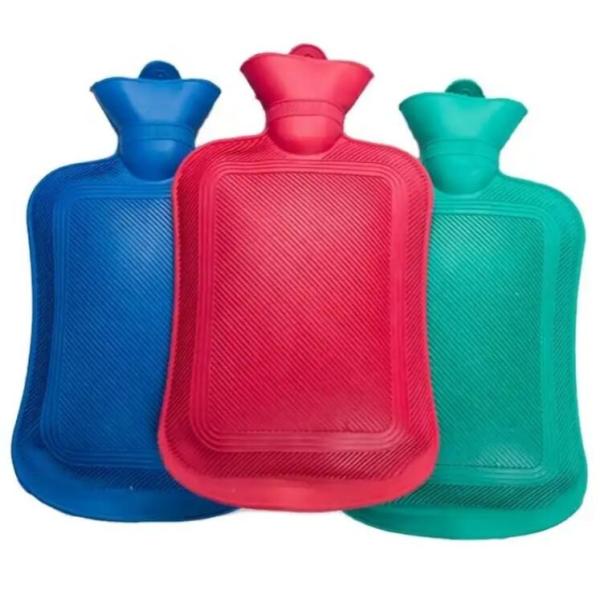 Wholesale 500ml 1000ml Hot Water Bottle Water Filling Rubber Medical Hot Water Bag With Cover