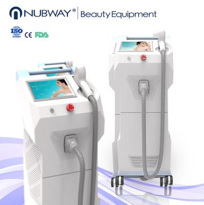 Germany treatment handle 808nm diode laser hair removal machine with 10 laser bars
