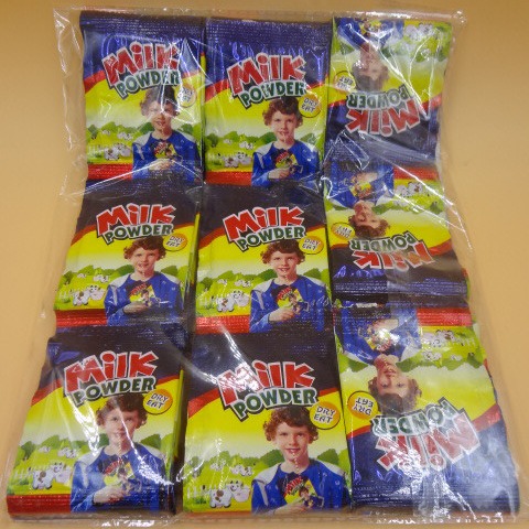 Dried Eat Fantastic Vitamin C Milk Powder Candy With Straw Taste OEM Available