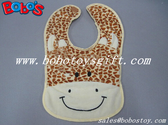 13 Baby Infant Personalized Plush Giraffe Baby Bibs