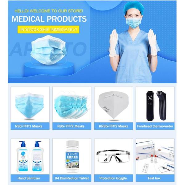 Medical Disposable Coveralls Heavy-Duty Protective Suits Chemical Protection Work wear for Cleaning, Health-Care