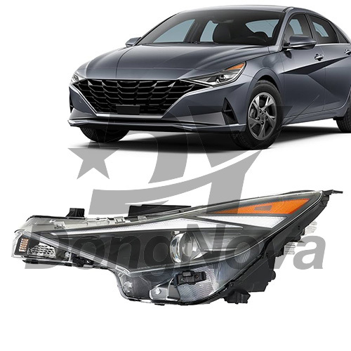 92101-AB000 92102-AB000 Led Head Light Rust Resistant For Hyundai ELANTRA 2021-2022