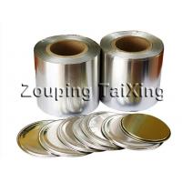 China 8011 o  90mic   aluminium foil heat seal lacquered for peel off can lids for sale