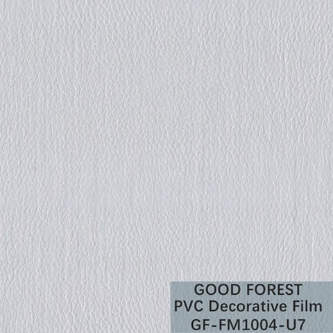 Wallboard PVC Decorative Film Leather Grain Good Flowability