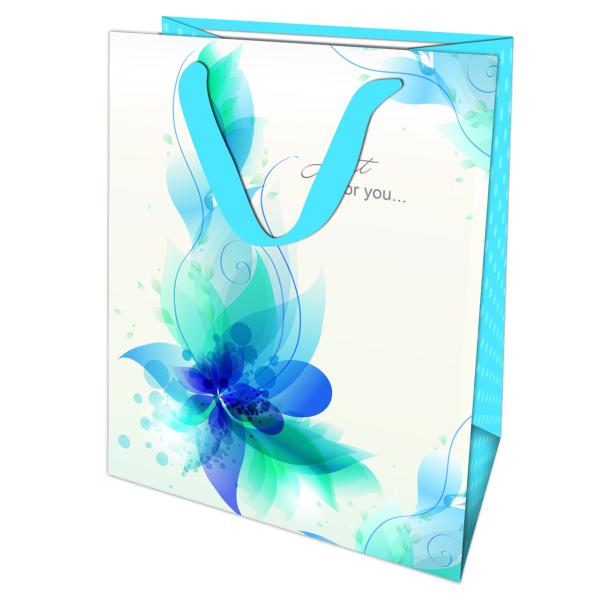 Euro Style Paper Shoppers for Gift Packaging for Party, Holiday, Wedding