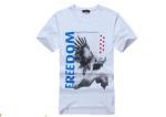 White Casual T - Shirts Customized / Personalised Tee Shirts With Black Photos