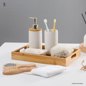  Embossed Ceramic Bathroom Accessories Set Luxury Golden Custom Design Manufactures