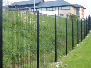  3D Mesh Fence Panels used Nylofor 3D fence with powder painted smooth surface 2030mm x 2500mm Manufactures