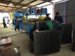 Export To Ecuador 1600mm Transformer Manufacturing Machinery Corrugated Fin