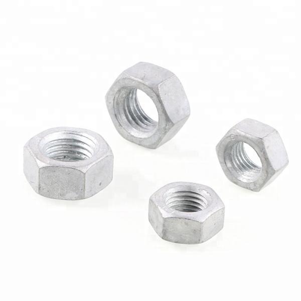 Anti Rust Galvanized Hex Nut Machinery / Industry Used DIN / ASTM / UNC