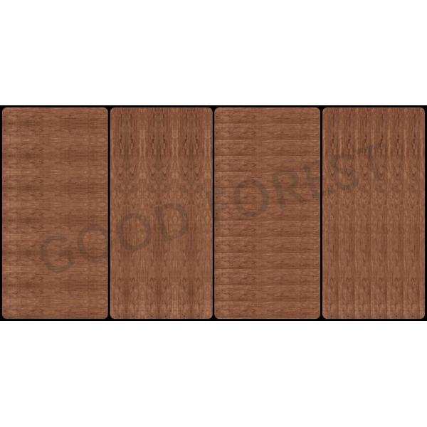 Specially Myanmar Bubinga Red Wood Veneer Natural Irregular Texture