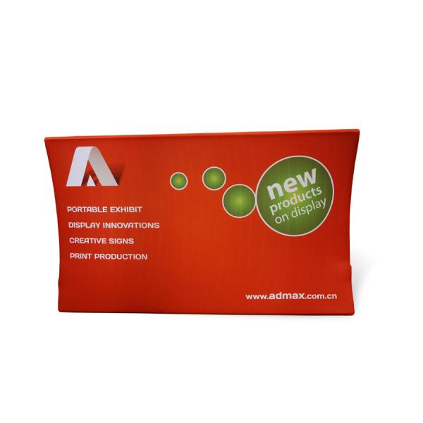Curved Aluminum Tension Fabric Banner stands Back Wall Display