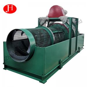  3500 Kg Cage Cleaning Machine Sweet Potato Sand Remove Dry Sieve Equipment Manufactures