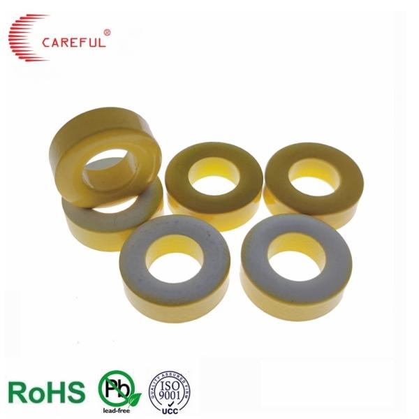 Rohs ISO9001 Magnetic Iron Core Iron Powder Toroidal Cores Use For Choke