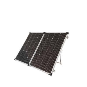 China Outdoor Black 100 Watt 12 Volt Folding Solar Panels on sale