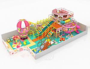 China ODM Themed Kids Indoor Playground Equipment , 300 ㎡ Commercial Soft Playground on sale