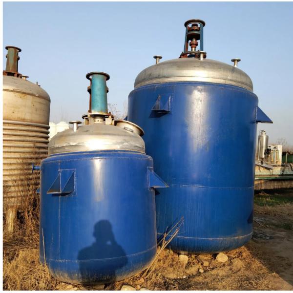Vertical Anchor Type Second Hand Reactor For Industrial 10-100L