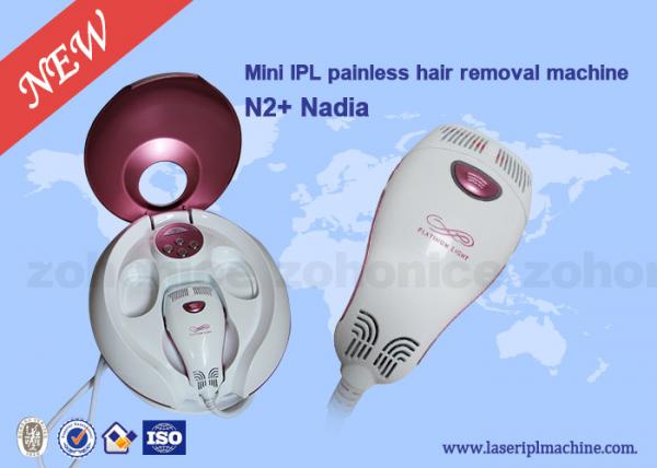 Quality Best Ipl Laser Hair Removal Machine Mini Home 1.5KG 237 mm * 260 mm * 170 mm for sale
