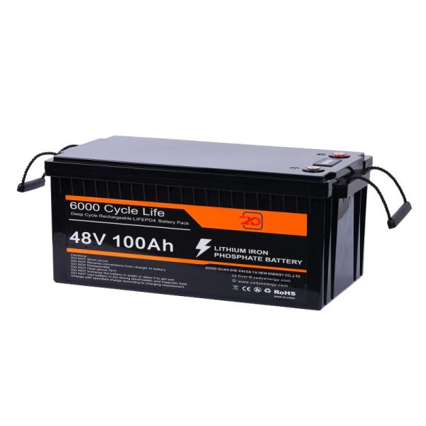 Energy Storage 48V 100Ah LiFePO4 Battery Pack For Solar And Off Grid Systems