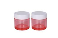  50g Customized Color and Cutomized Logo Cosmetic Cream Jars PET Conatiner Skin care packaging UKC11 Manufactures