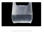 Vest Shopping Degradable Plastic Bag, White Colour, HDPE Material