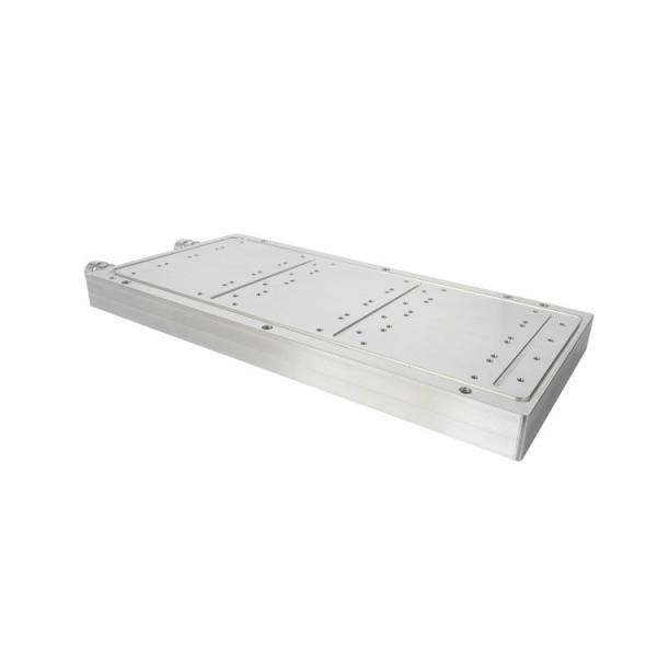 Copper And Aluminum Liquid Cooling Heat Sink Offering Flowrate 300 Liters Per Hour Heat Transfer Solution for Electronics