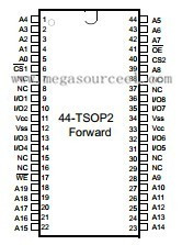 Flash Memory IC Chip K6X8008T2B-TF55 - Samsung semiconductor - CMOS SRAM