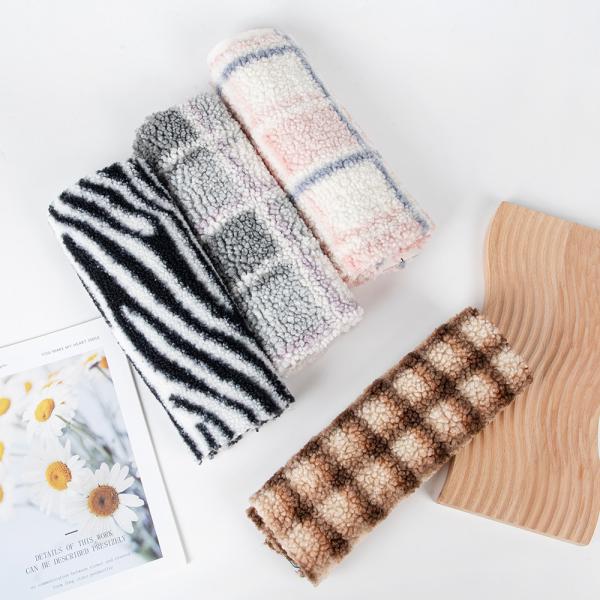 Medium Weight Teddy Fabric Clothing Toy Flannelette for Custom 100% Polyester