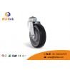 Buy cheap Long Way 4 5 Inch Double Ball Bearing TPR Shopping Trolley Caster Wheels from wholesalers