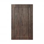 Pvc Film Laminated Bathroom Vanity Replacement Doors 338 * 668mm Wood Grain