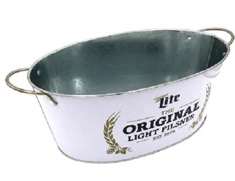 DADI Large Capacity Beverage Cooler Tub Customized Beer Tub Cooler Tinplate Metal Ice Bucket