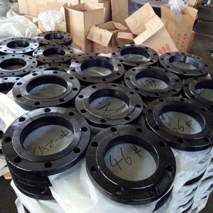 China Asme B 16.5 Carbon Steel Flanges Welding Connections Heat Treatment Process on sale