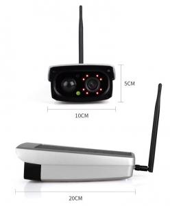  1080P Wifi Security Camera Solar Power Battery Real Time Remote Video Voice Intercom CCTV Manufactures